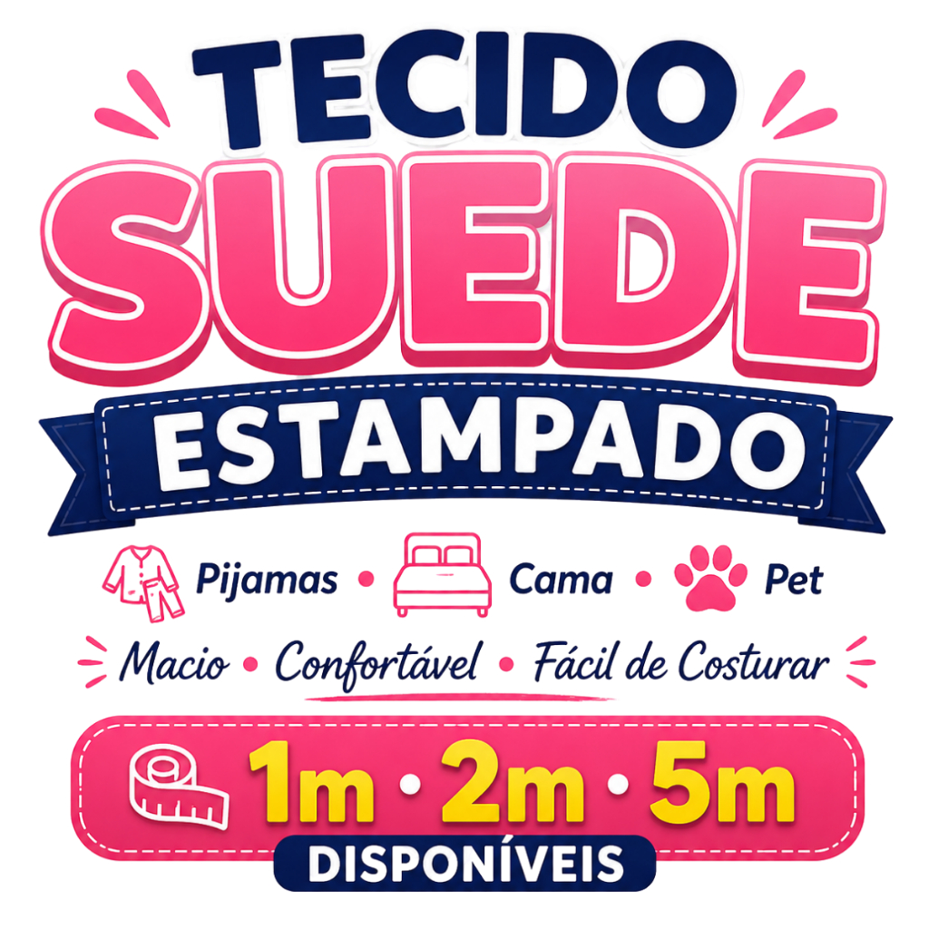 Tecido Suede Infantil Estampado Com Vários Personagens Alta Qualidade Estampas Criativas