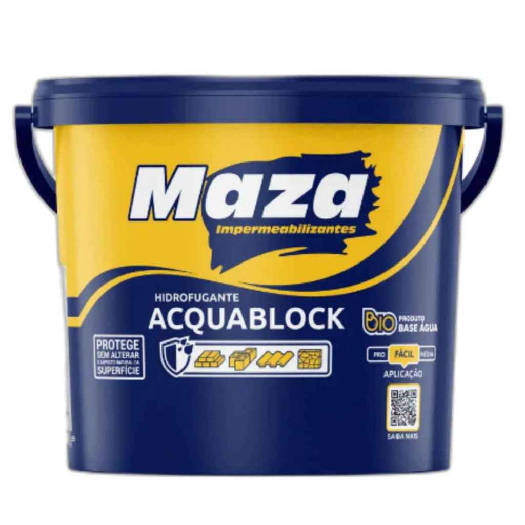 Impermeabilizante e Hidrofugante Acquablock Maza 18L