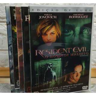 Coleção Resident Evil 5 Filmes Original Dublado Versão Nacional - TERROR - ZUMBI