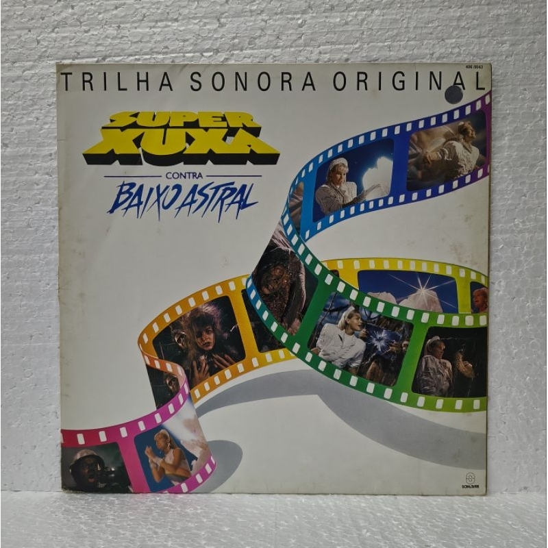 LP Disco de Vinil - "Super Xuxa Contra Baixo Astral"