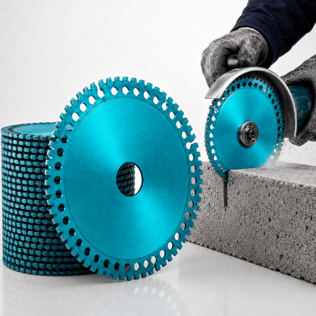 Disco de Corte 6 em 1 Diamantado 100mm Multifuncional Azulejo Cerâmica PVC Não Quebra Premium