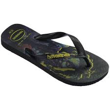 Chinelo Masculino Havaianas Top Heróis Original Batman & Coringa Preto