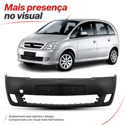 Parachoque Dianteiro Meriva 2003 2004 2005 A 2012 Com Furo