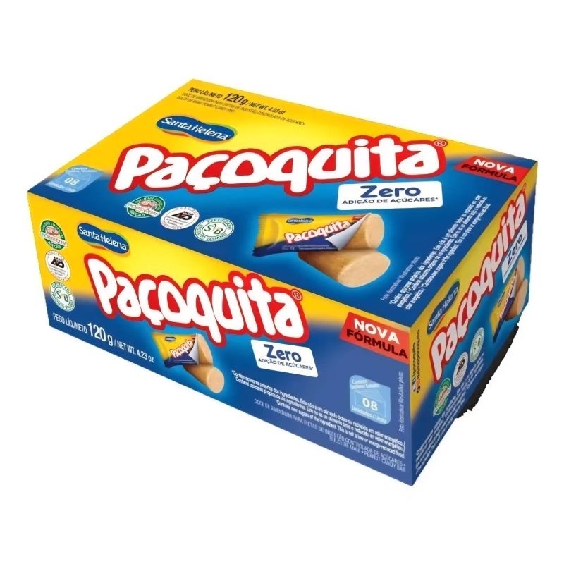 Doce Pacoquita Zero Santa Helena