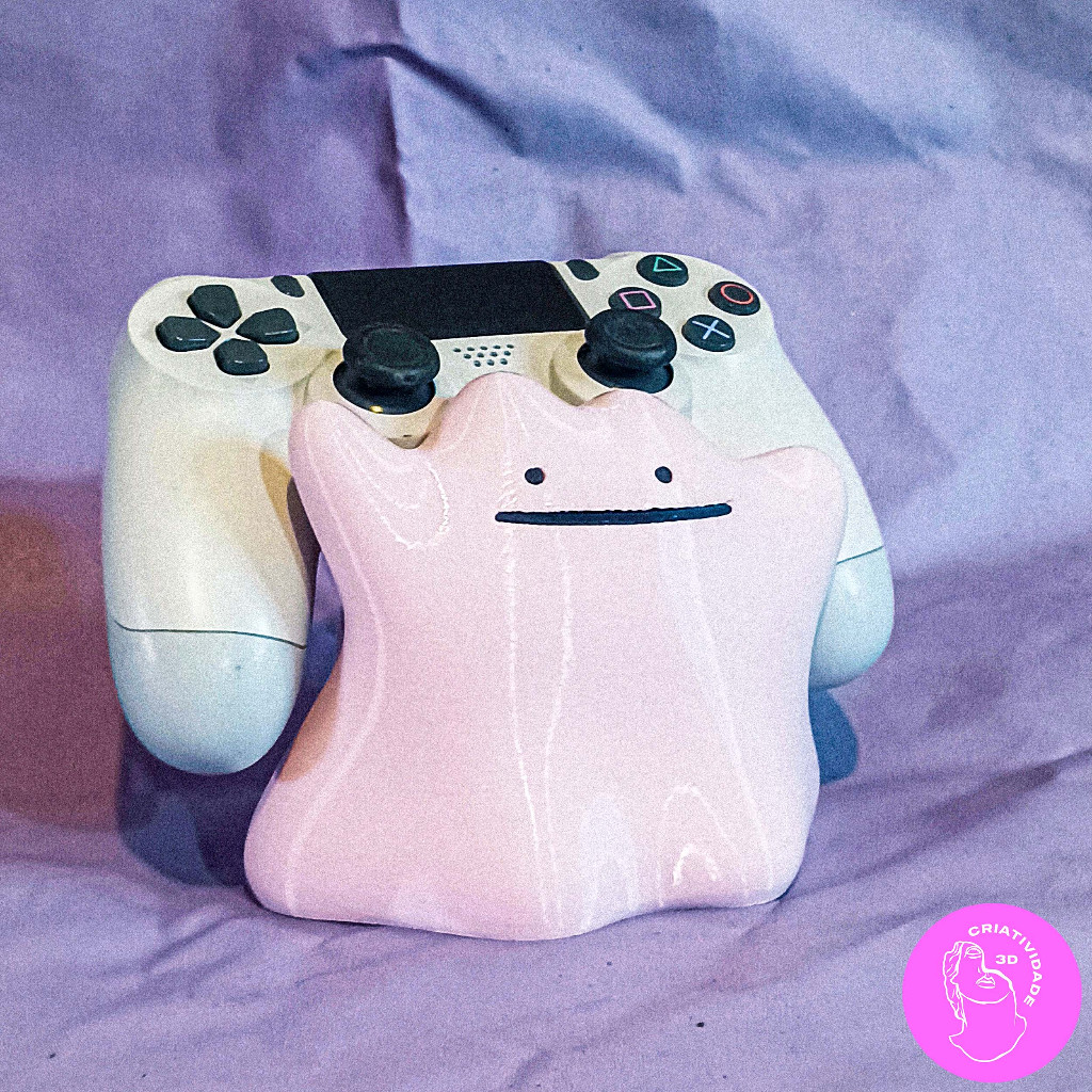Suporte/ Stand - Ditto Pokemon - 1 Controle/ Joystick/ Manete - UNIVERSAL