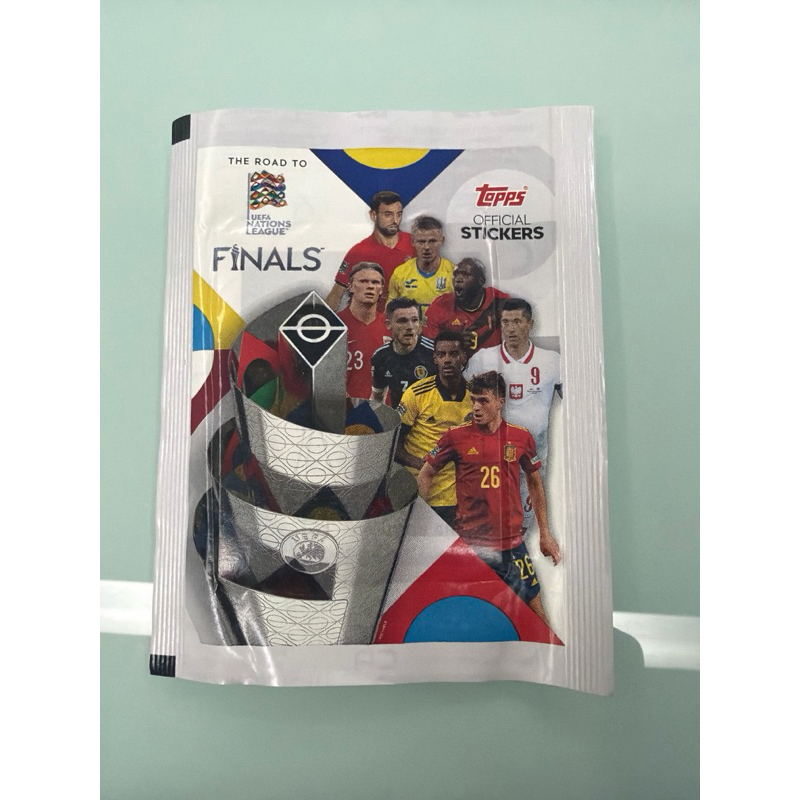 1 envelope lacrado figurinha Nations League Finals