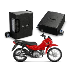 Protetor de Modulo Cdi Anti Furto Pop 110 2016 2017 2018 2019 2020 2021 2022 2023 2024 Reforçado