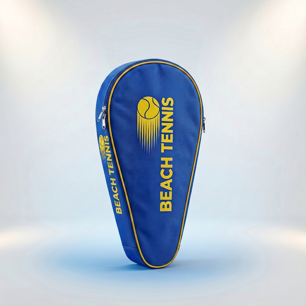 Capa De Raquete Beach Tennis Praia Raqueteira Acolchoada Tenis impermeável