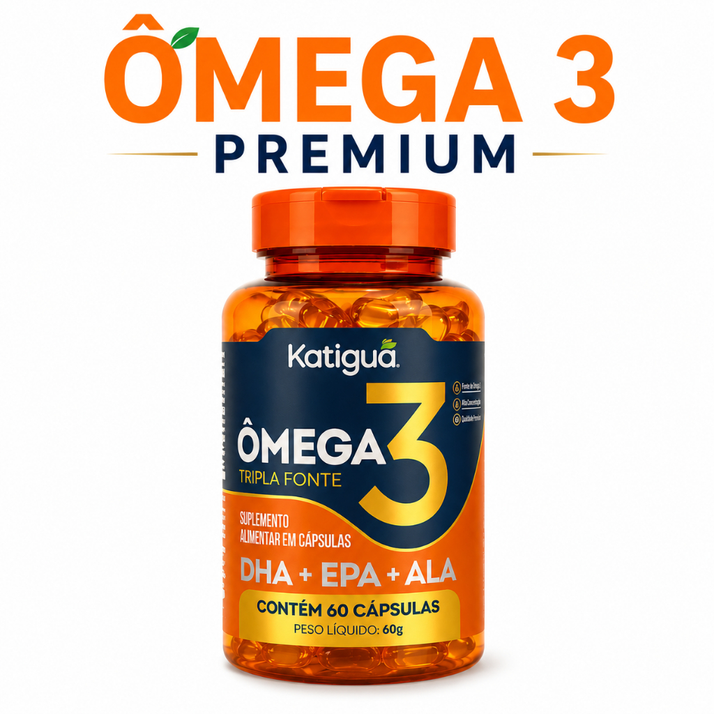 Ômega 3 Original Tripla Fonte 1000mg