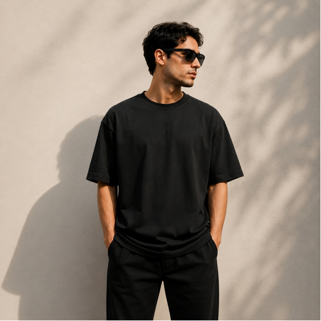 Camiseta Oversized Treino streetwear Unissex 100% Algodão Conforto Moderna