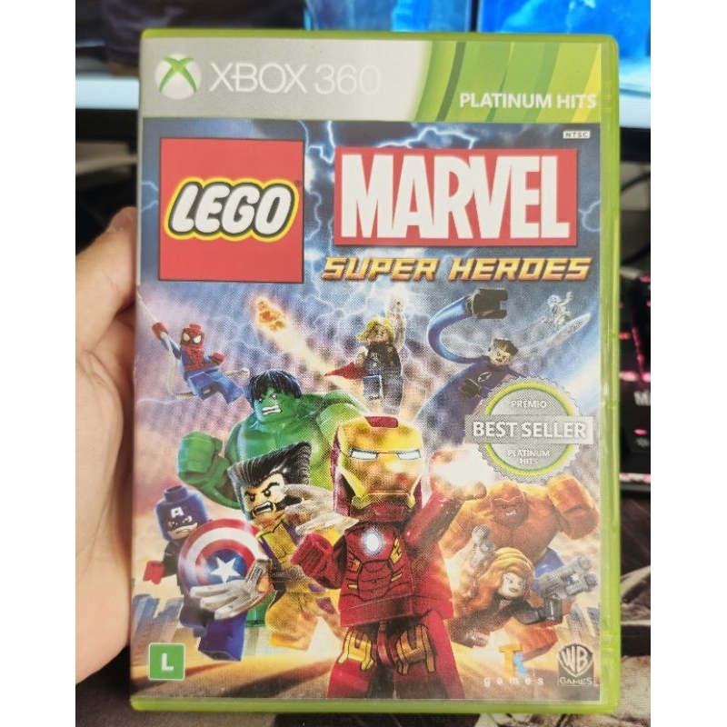 Jogo LEGO Marvel Super Heroes Xbox 360 Original
