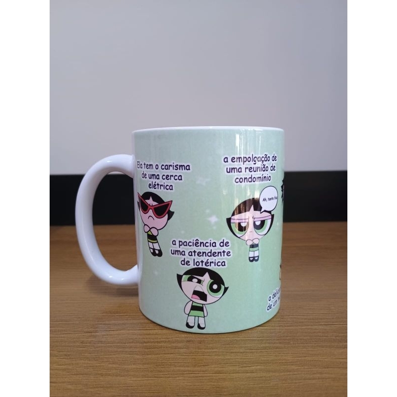 Caneca - Docinho - Ela tem a carisma de uma cerca elétrica