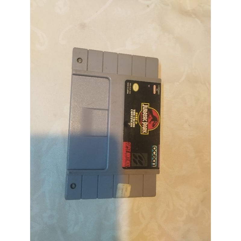cartucho super Nintendo Jurassic park the chaos continues
