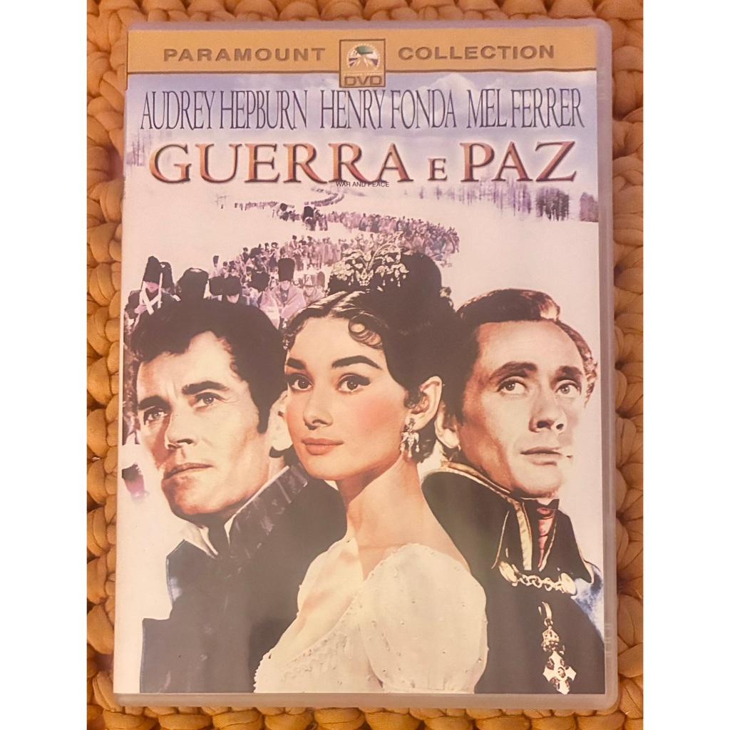 Dvd Guerra e Paz - Audrey Hepburn - Original
