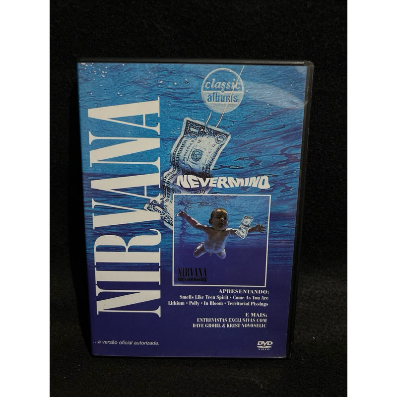 DVD Nirvana Nevermind Classic Albums Original Documentário Rock Colecionador