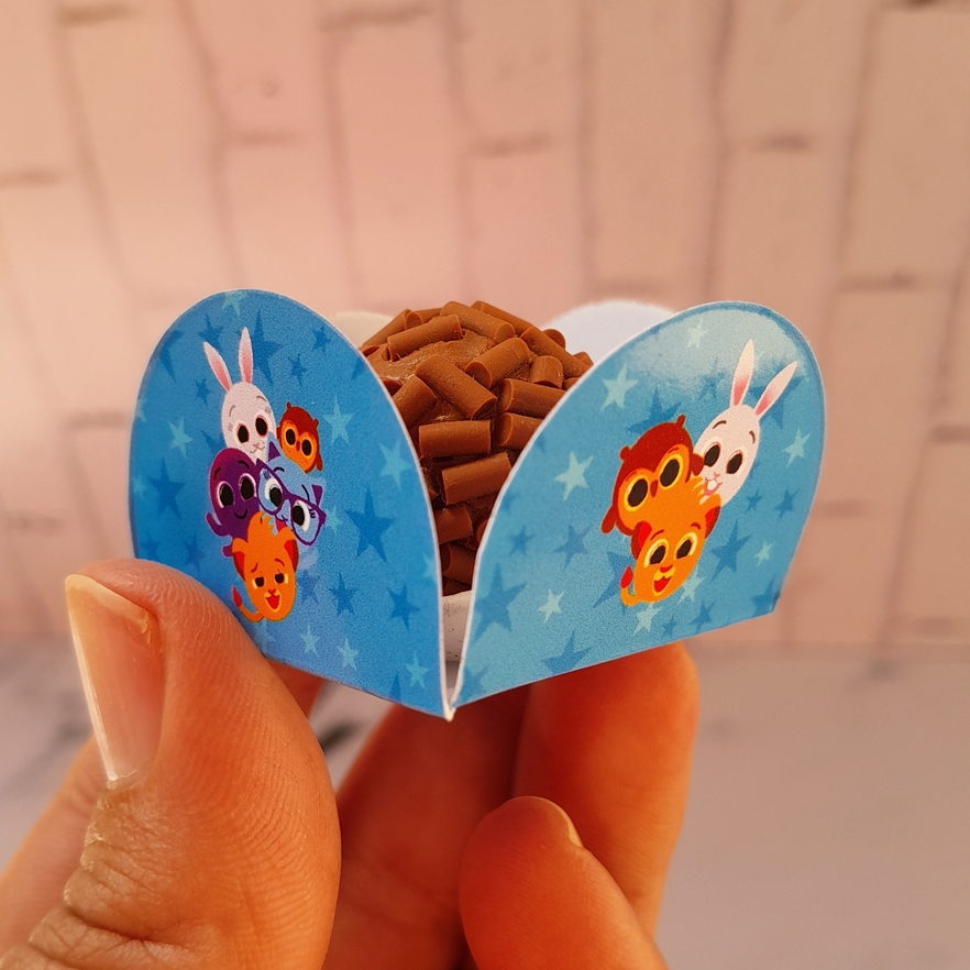 Forminhas para Docinhos Brigadeiro Doce Lembrancinhas Aniversário Bolofofos