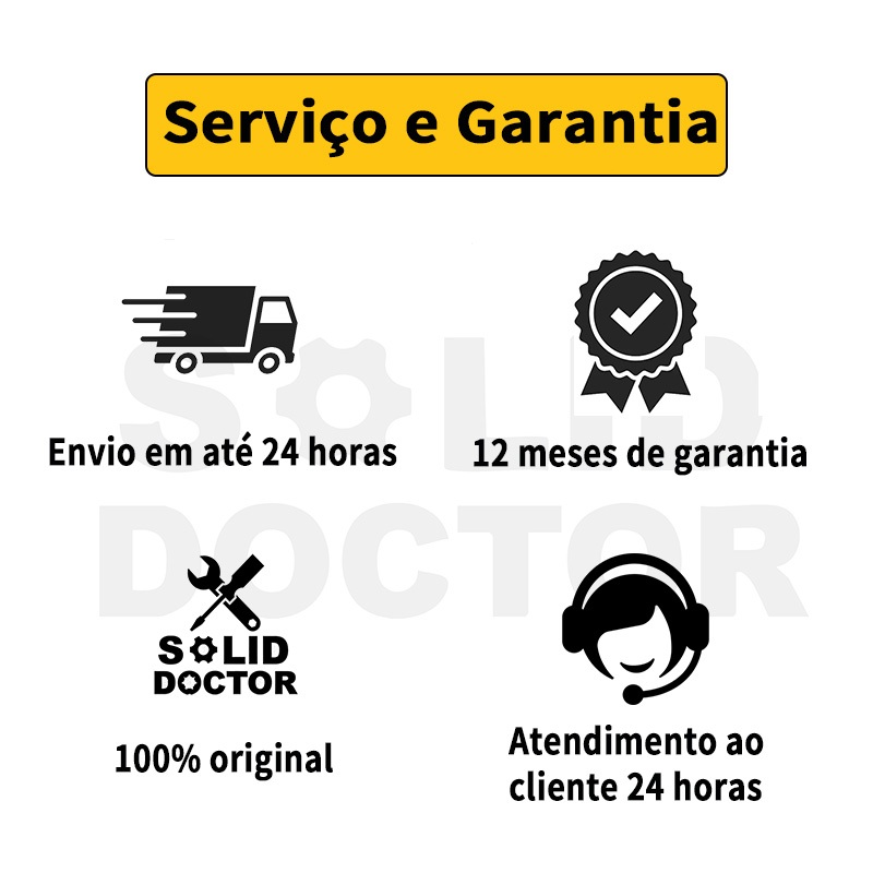Furadeira Parafusadeira de Impacto Solid Doctor 48V 350NM Sem Fio Kit — foto 4