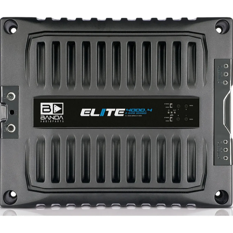 Modulo Amplificador elite 4000.4 banda 4000w 4 canais 1 ohm Potente