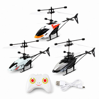 Helicóptero Controle Remoto Infantil Recarregável USB Mini Drone Voador 3 Modelos Brinquedo