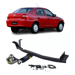 Engate Reboque Rabicho Fixo Prisma 2006 a 2012 450Kg