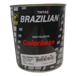 Tinta Automotiva Poliéster Azul Gurundi Perolizado 900ml Fiat a partir de 1992