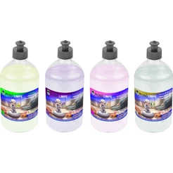 Kit 4 LitrosROBÔLIMPE Zero Espuma 4 Fragrâncias Desinfetante Germicida Bactericida p/ Robô Aspirador de todas as marcas