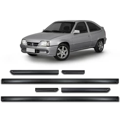 Jogo Friso Lateral Kadett GL 96 a 98 2 Portas Preto