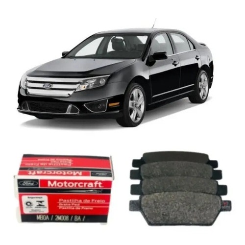 Jogo De Pastilhas Do Freio Traseiro Ford Fusion 2006 A 2012