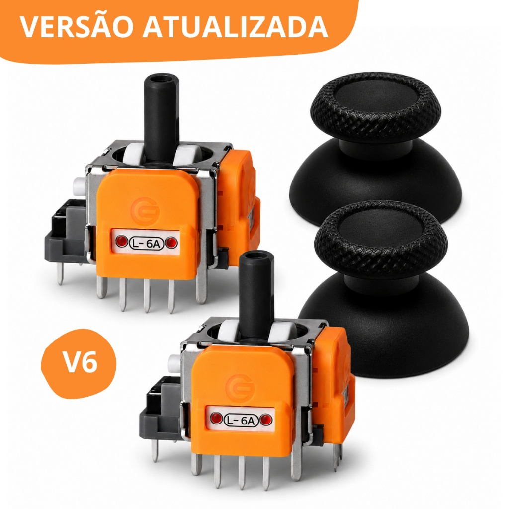 Analógico Controle Ps5 Magnético Hall Effect Console Vídeo Game Anti Drift