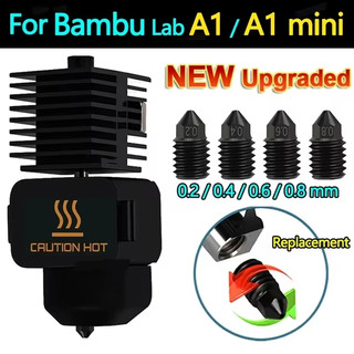 Kit de Bicos para Hotend Bambu Lab A1 / A1 Mini – Vários Tamanhos