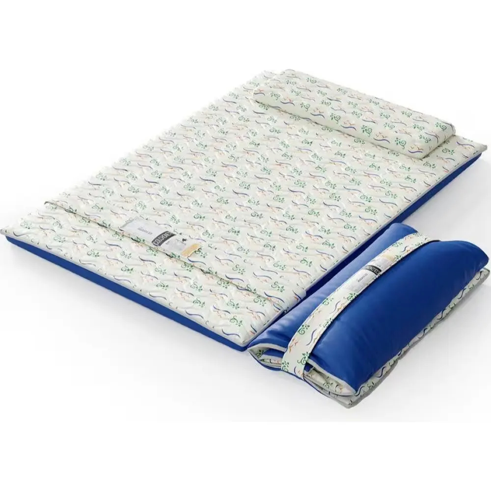 Colchonete de Casal Acampamento Confortavel Branco Montreal
