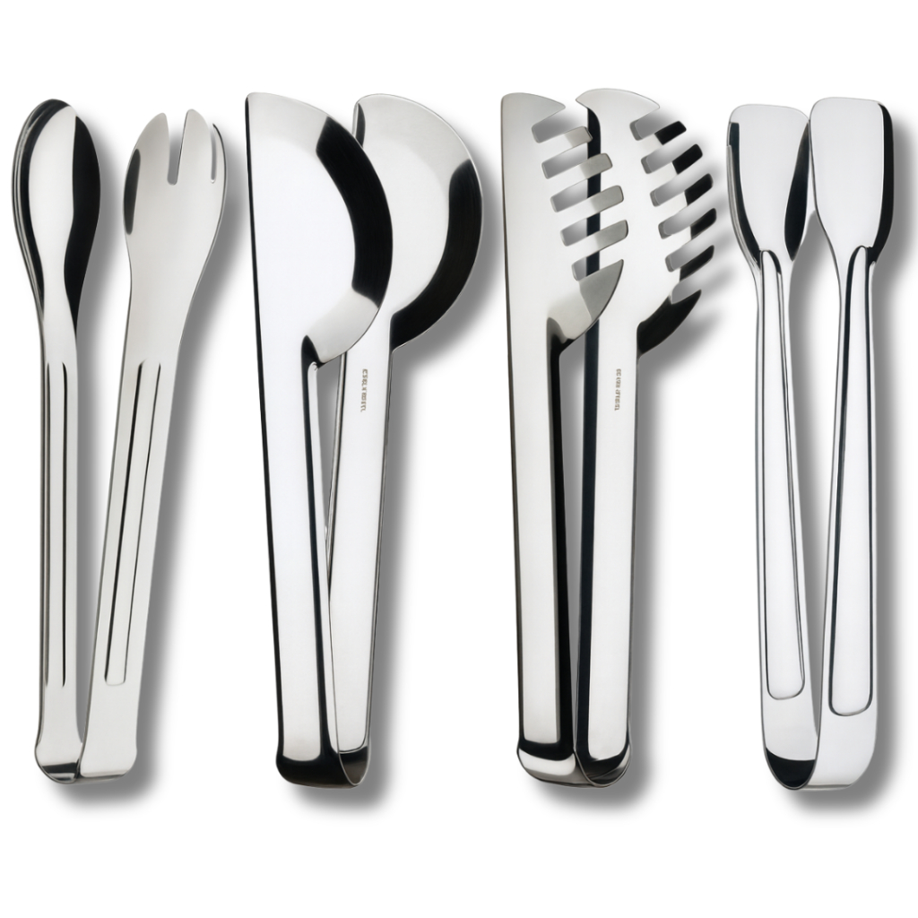 Kit Pegador Universal Pegador de Massas Pegador de Salada Pegador Frios Utensílios Para Cozinha Inox