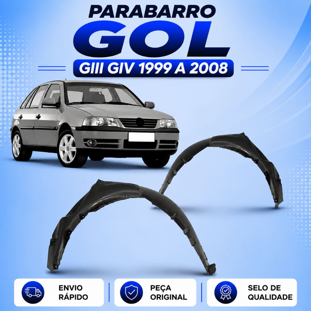 Parabarro Gol Original 1999 2000 2001 2002 2003 2004 2005 2006 2007 2008