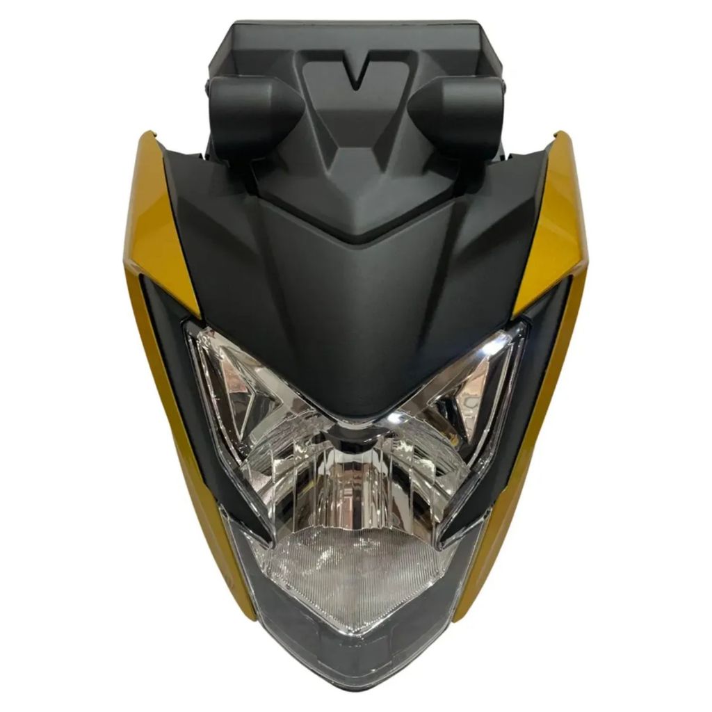 Frente Completa Cg 125 150 160 14 A 24 Titan Mod Cb 300f Amarelo Perolizado