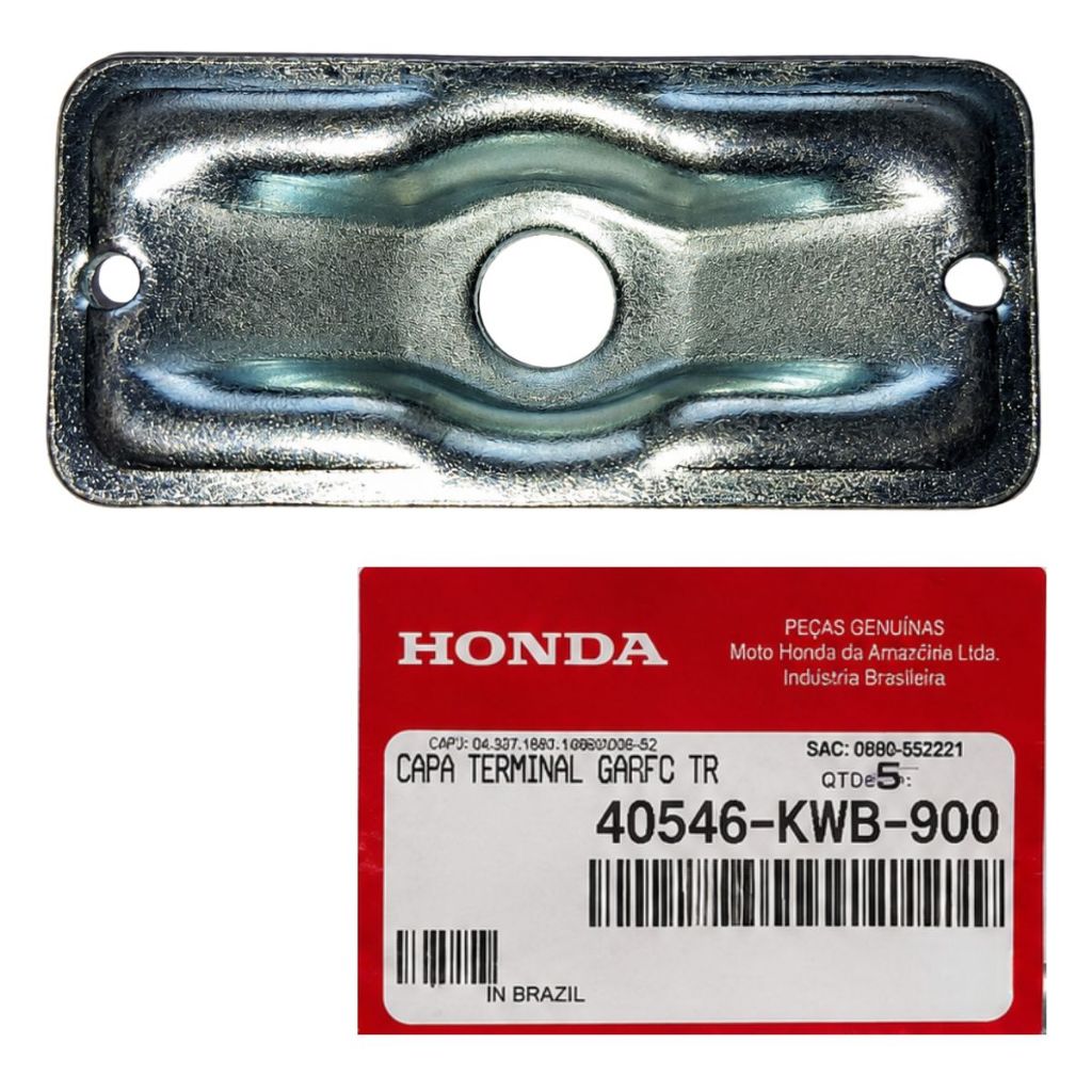 Chapa Esticador Corrente Bros 125 150 160 Cbx Nx Xr 200 Original Honda