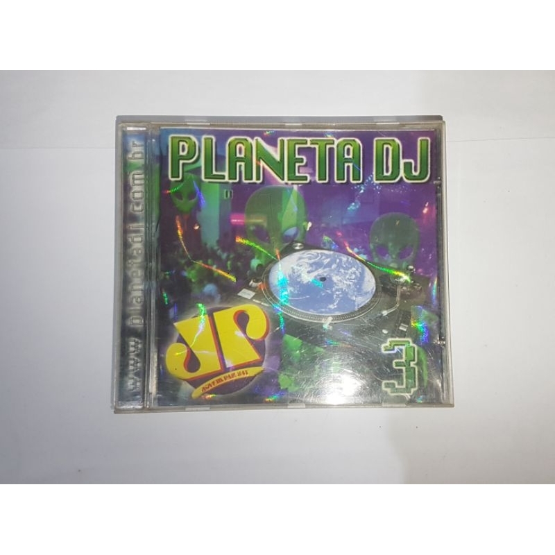 CD Planeta DJ 3 (Jovem Pan) original, lançado em 2002 pela Sky Blue Music, é um item de colecionador.
