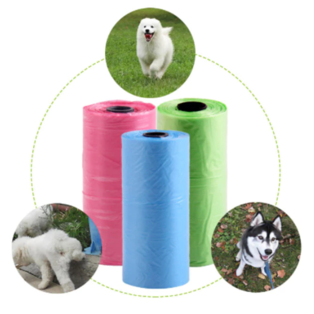 KIT 3 Refil Cata Coco Sacolas Saquinhos Biodegradável Prático Para Pet
