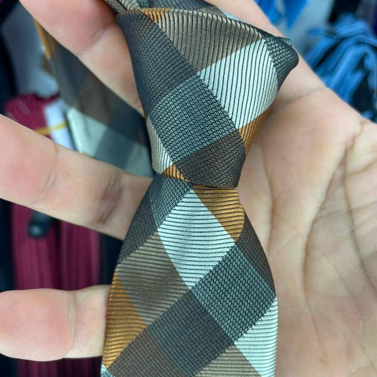 Gravatas Masculina Xadrez Várias Cores e Modelos Slim 6 cm