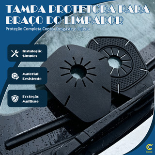 Kit 2 / 4 Peças Capa Protetora De Orifício De Limpador De Pára-Brisa De Inferior Silicone…