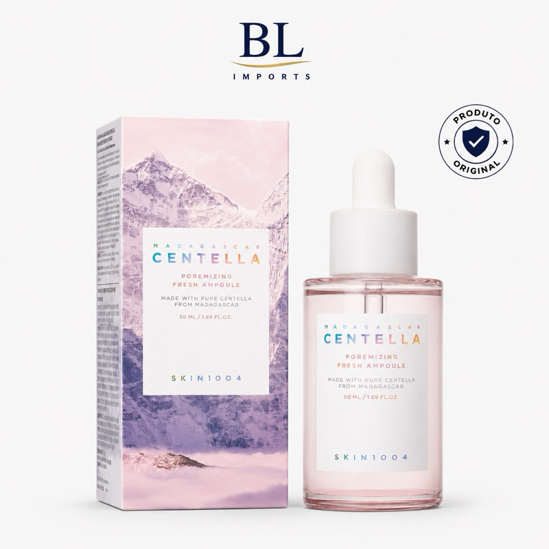 Ampola Madagascar Centella + Sal Rosa 30ml