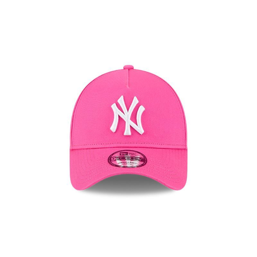 BONÉ NEW ERA 9FORTY A-FRAME NEW YORK YANKEES MLB ROSA — BURST | ABA CURVA STRAPBACK | ORIGINAL