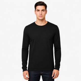 Camiseta Manga Longa Masculina Algodão by ENMY Co. Coloridas
