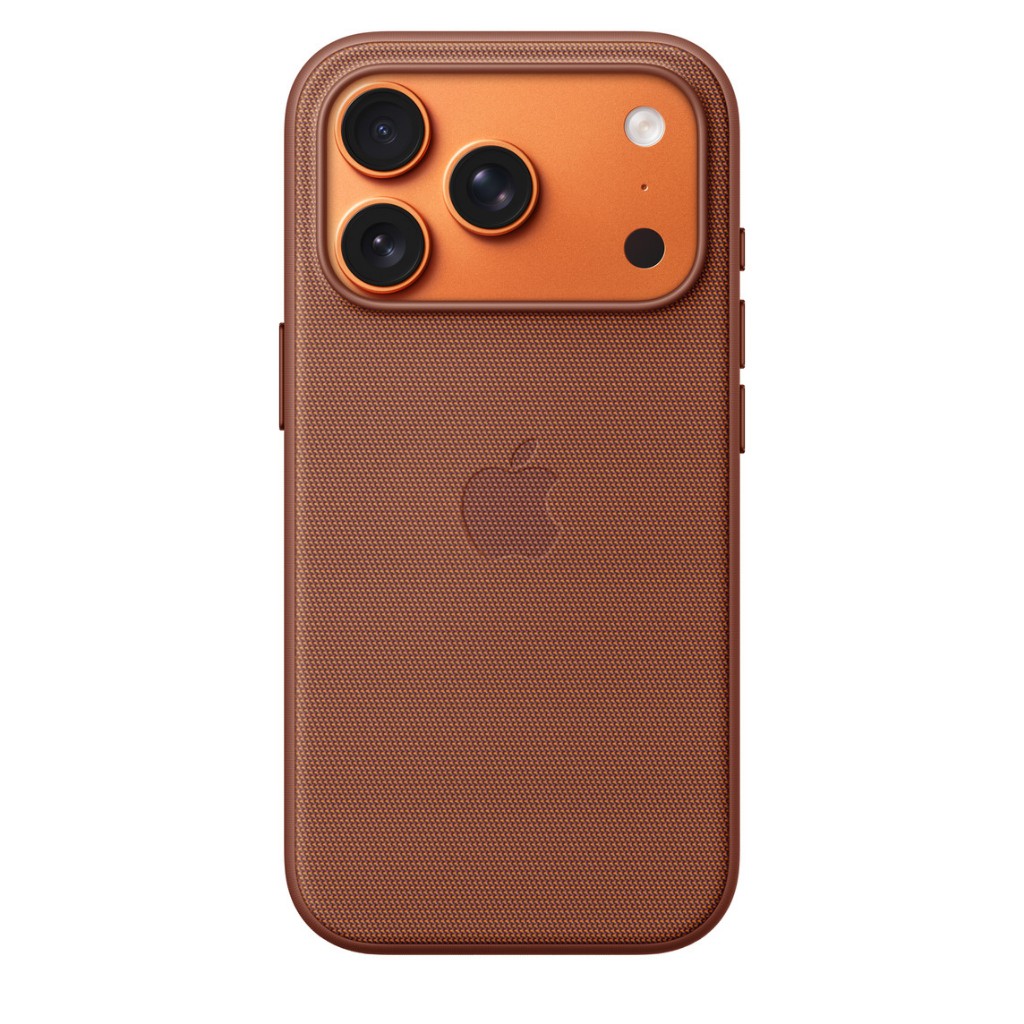 Case Apple TechWoven com MagSafe para iPhone 17 Pro – Cor Sienna