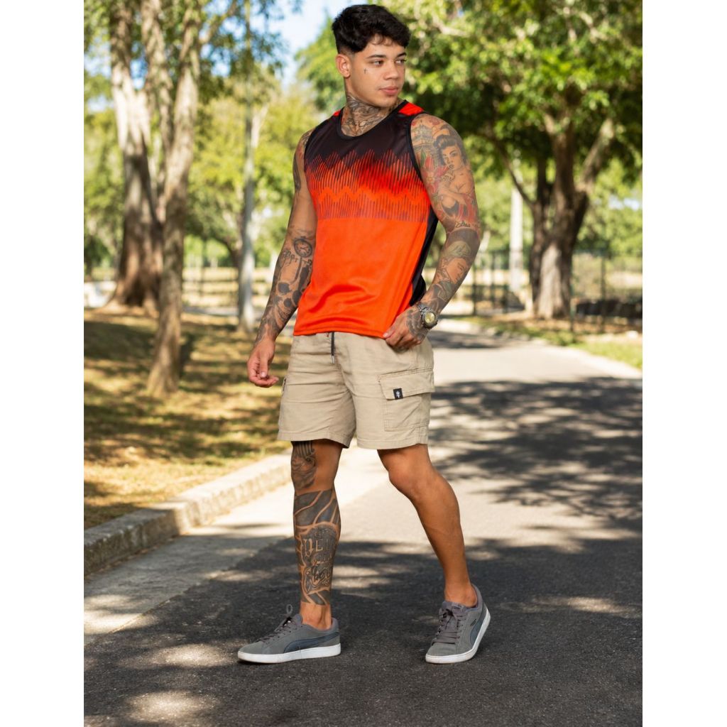 Kit  3 Camiseta Regata Academia Dry Fit Camiseta Masculina Premium Leve Tamanho M G GG