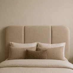 Cabeceira Estofada Luxo Casal Organica Queen Size 160cm Moderna Elegante Mega Oferta de Lançamento