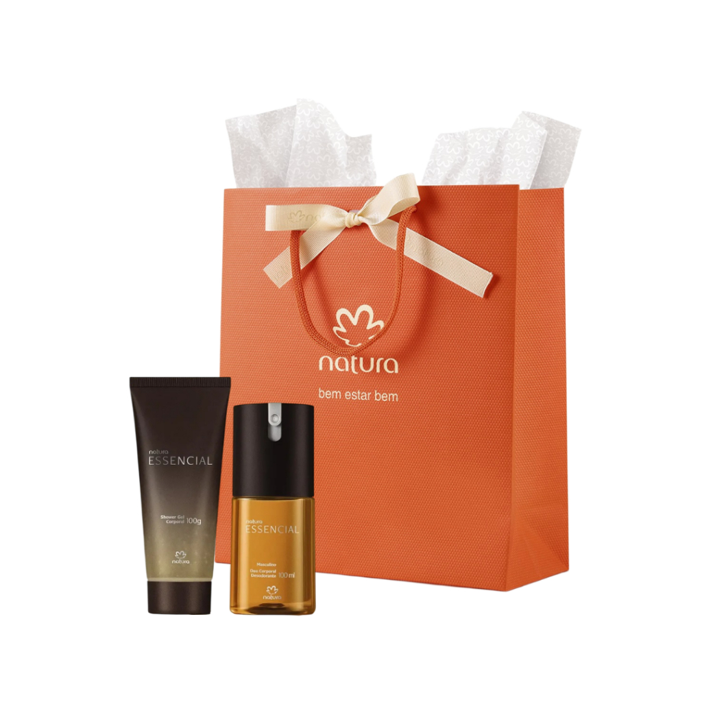 Natura Essencial Tradicional Kit Presente Deo Corporal 100ml + Shower Gel Corporal 100g