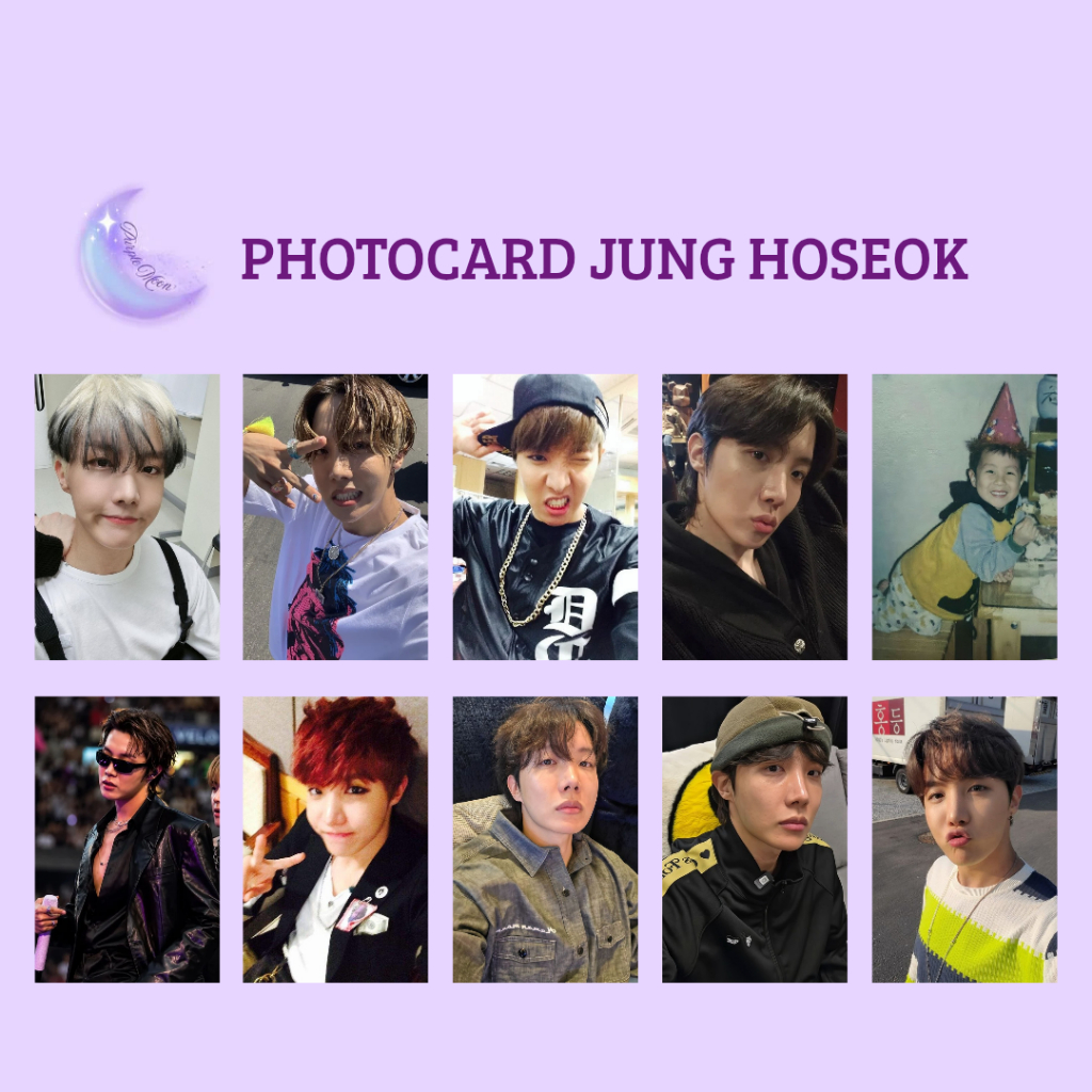 Photocard Jung Hoseok - BTS