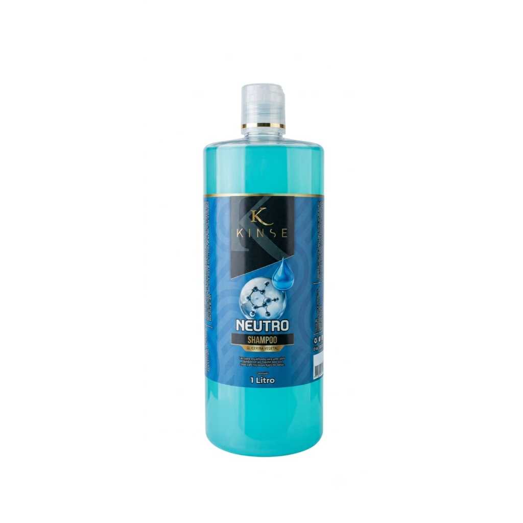 SHAMPOO NEUTRO KINSE - 1 litro / TODOS OS TIPOS DE CABELO