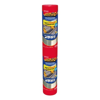 Manta Asfáltica Auto Adesiva Aluminizada 90cm X 10m Dryko
