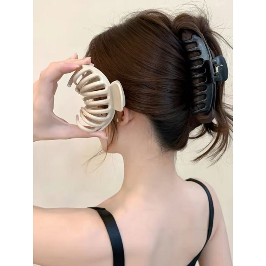 Presilha Garra de Silicone Macio para Cabelo Flexível Resistente Antiderrapante Anti Quebra 3 Modelos